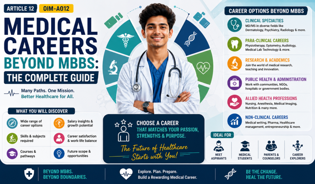 medical careers beyond MBBS