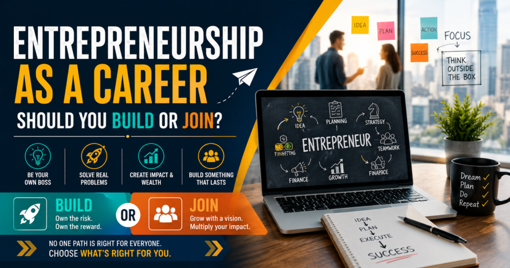 entrepreneurship as a career
