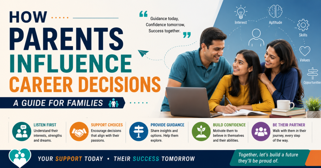 how parents influence career decisions