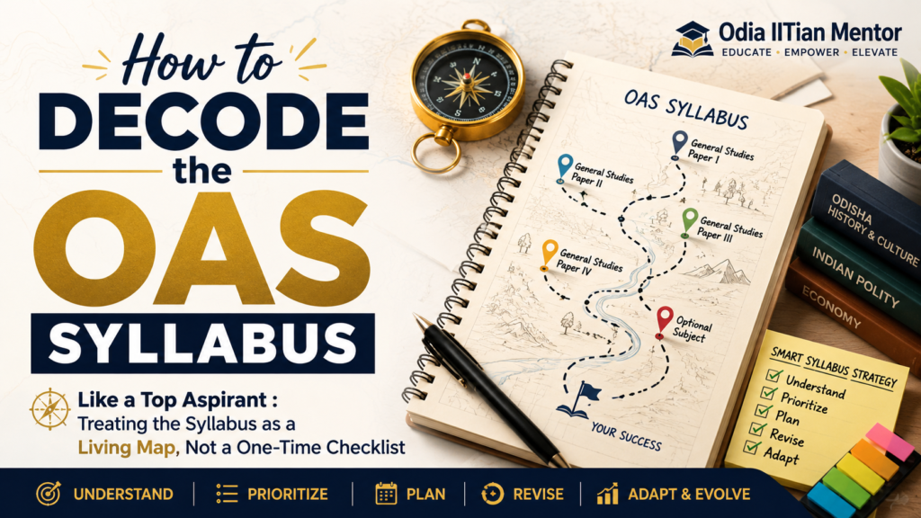 how to read OAS syllabus