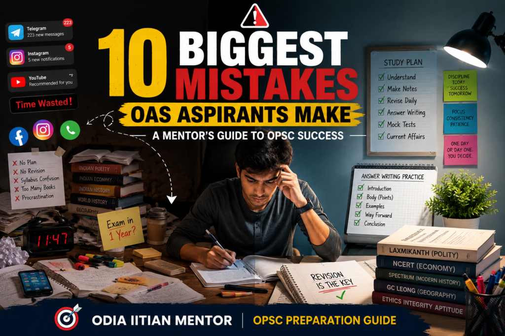 Biggest Mistakes OAS Aspirants Make